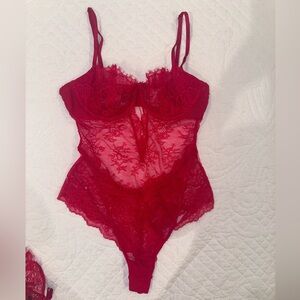 Victoria’s Secret Red bodysuit